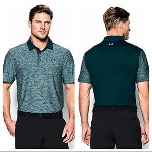 Under Armour Colorblock Heatgear Golf Polo